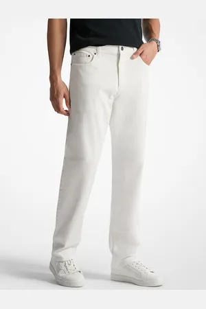 Michael Kors MK Arden Relaxed-Fit Denim Jeans - - Michael Kors