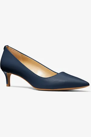 Michael Kors MK Alina Flex Leather Kitten Pump - - Michael Kors