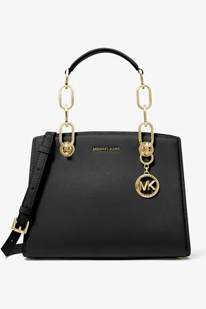 Michael Kors MK Cynthia Small Leather Satchel - - Michael Kors