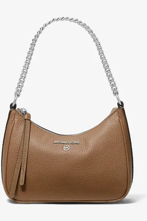 Michael Kors MK Jet Set Charm Small Leather Pochette - - Michael Kors