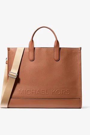 Michael Kors MK Hudson Pebbled Leather Tote Bag - - Michael Kors