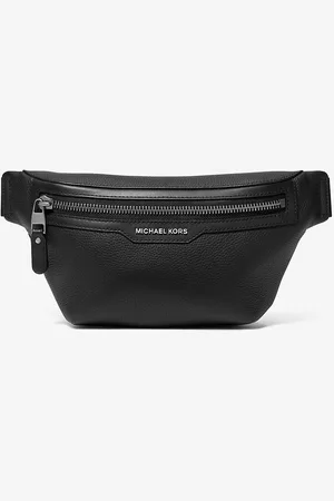 Michael Kors MK Hudson Pebbled Leather Sling Pack - - Michael Kors