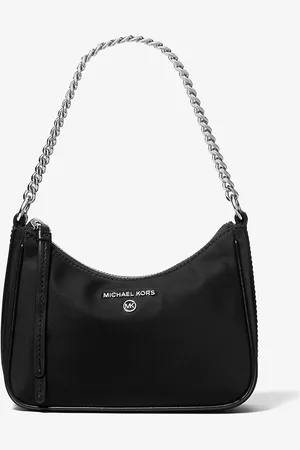 Michael Kors MK Jet Set Charm Small Nylon Gabardine Pochette - - Michael Kors