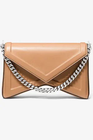 Michael Kors MK Manhatta Leather Shoulder Bag - - Michael Kors