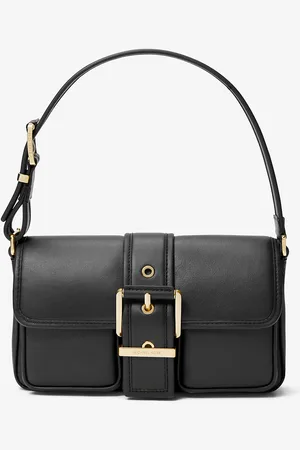 Michael Kors MK Colby Medium Leather Shoulder Bag - - Michael Kors