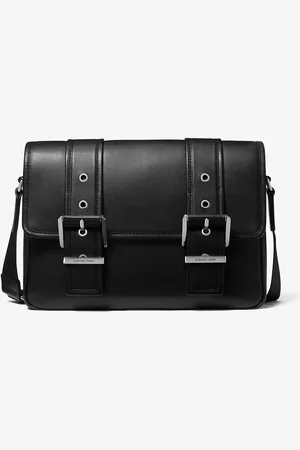 Michael Kors MK Colby Leather Messenger Bag - - Michael Kors