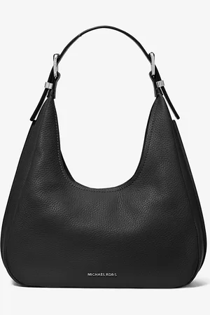 Michael Kors MK Nolita Small Pebbled Leather Hobo Shoulder Bag - - Michael Kors