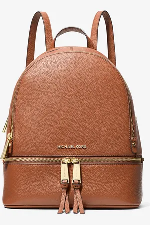 Michael Kors MK Rhea Medium Leather Backpack - - Michael Kors