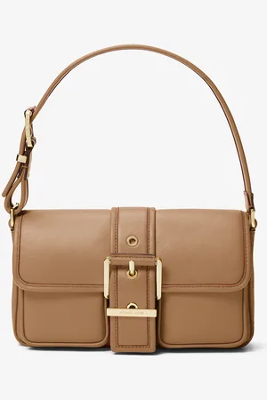 Michael Kors MK Colby Medium Leather Shoulder Bag - - Michael Kors