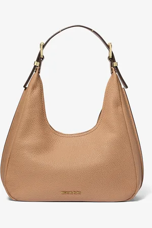 Michael Kors MK Nolita Small Pebbled Leather Hobo Shoulder Bag - - Michael Kors