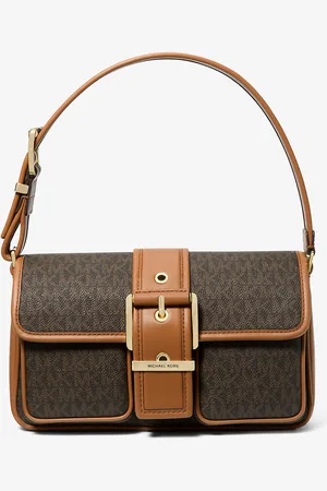 Michael Kors MK Colby Medium Signature Logo Shoulder Bag - - Michael Kors