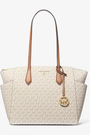 Michael Kors MK Marilyn Medium Logo Tote Bag - - Michael Kors