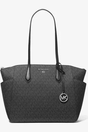 Michael Kors MK Marilyn Medium Logo Tote Bag - - Michael Kors