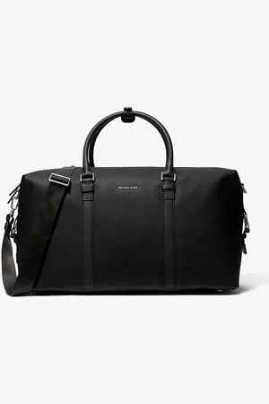 Michael Kors MK Hudson Leather Duffel Bag - - Michael Kors