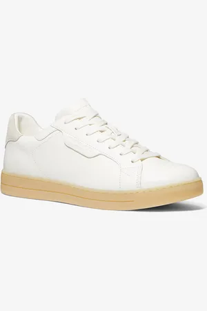 Michael Kors MK Keating Leather Trainers - - Michael Kors