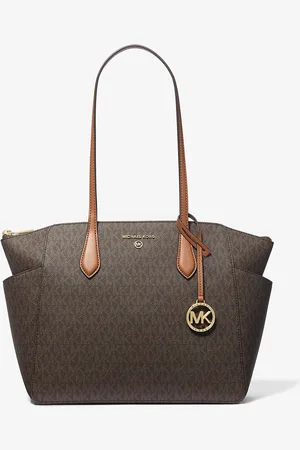 Michael Kors MK Marilyn Medium Logo Tote Bag - - Michael Kors