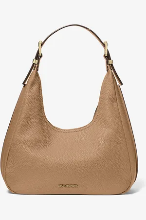 Michael Kors MK Nolita Small Pebbled Leather Hobo Shoulder Bag - - Michael Kors