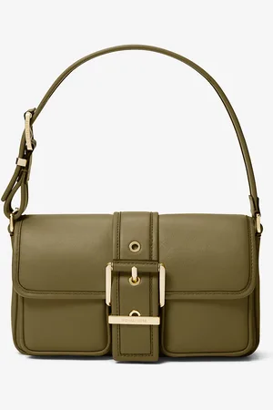 Michael Kors MK Colby Medium Leather Shoulder Bag - - Michael Kors