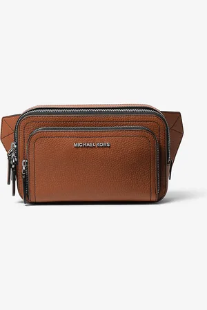 Michael Kors MK Hudson Small Pebbled Leather Sling Pack - - Michael Kors