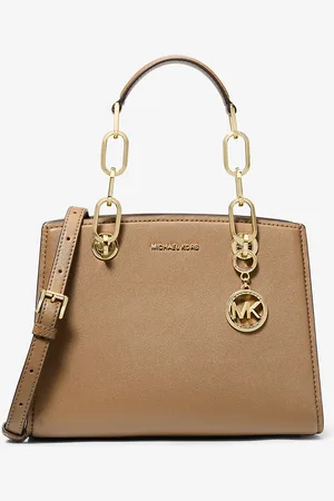 Michael Kors MK Cynthia Small Leather Satchel - - Michael Kors