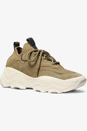 Michael Kors MK Atlas Stretch Knit Trainer - - Michael Kors