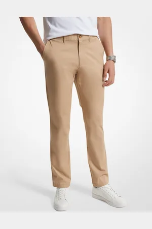 Michael Kors MK Slim-Fit Cotton Blend Chino Trousers - - Michael Kors