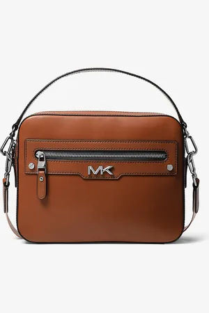 Michael Kors MK Varick Leather Camera Bag - - Michael Kors