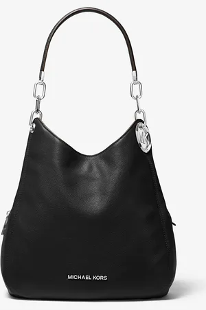 Michael Kors MK Lillie Large Pebbled Leather Shoulder Bag - - Michael Kors