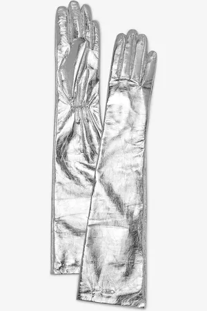 Michael Kors MK Leather Opera Gloves - - Michael Kors