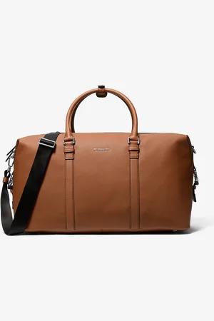 Michael Kors MK Hudson Leather Duffel Bag - - Michael Kors