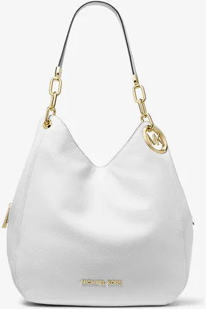 Michael Kors MK Lillie Large Pebbled Leather Shoulder Bag - - Michael Kors