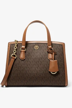 Michael Kors MK Chantal Small Logo Messenger Bag - - Michael Kors