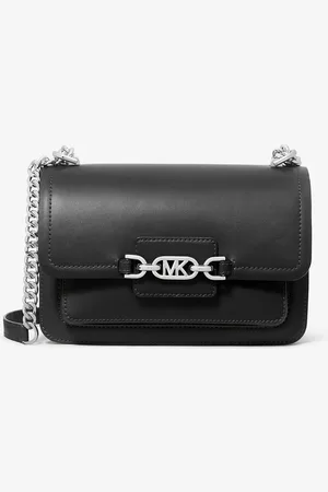 Michael Kors MK Heather Large Leather Shoulder Bag - - Michael Kors
