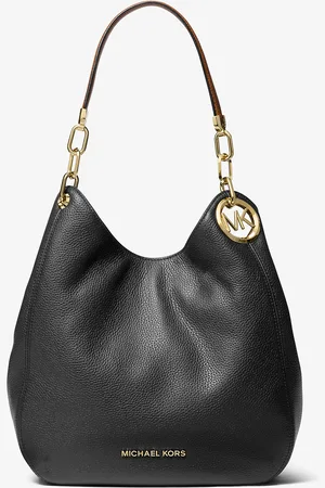Michael Kors MK Lillie Large Pebbled Leather Shoulder Bag - - Michael Kors