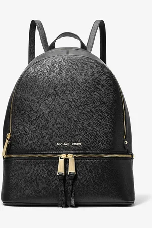 Michael Kors MK Rhea Large Leather Backpack - - Michael Kors