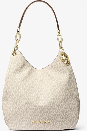 Michael Kors MK Lillie Large Logo Shoulder Bag - - Michael Kors