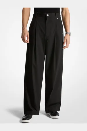Michael Kors MK Pleated Wide-Leg Trousers - - Michael Kors