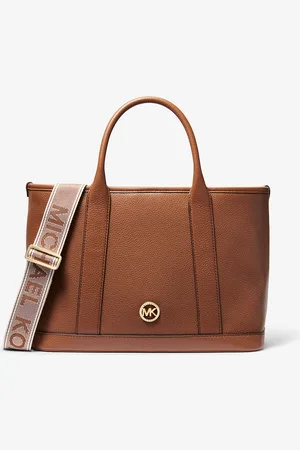 Michael Kors MK Luisa Medium Pebbled Leather Tote Bag - - Michael Kors