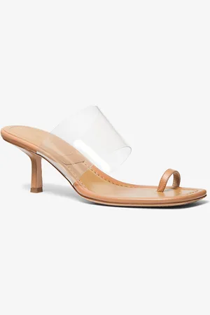 Michael Kors MK Dionne Leather Sandal - - Michael Kors