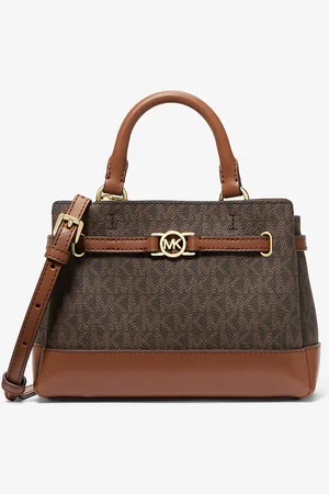 Michael Kors MK Reed Extra-Small Signature Logo Satchel - - Michael Kors
