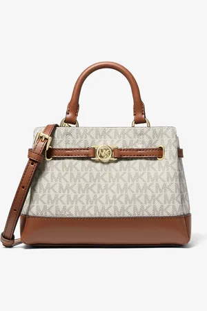 Michael Kors MK Reed Extra-Small Signature Logo Satchel - - Michael Kors