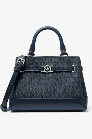 Michael Kors MK Reed Extra-Small Signature Logo Satchel - - Michael Kors