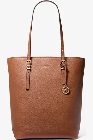 Michael Kors MK Quinn Large Pebbled Leather Tote Bag - - Michael Kors