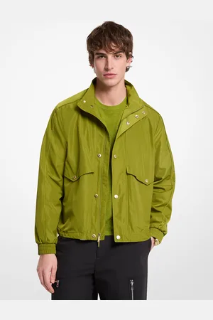 Michael Kors MK Water-Resistant Windbreaker Jacket - - Michael Kors