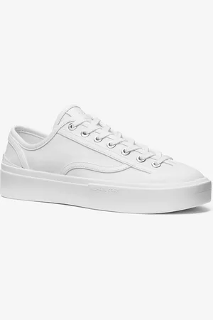 Michael Kors MK Jude Linen Blend Trainers - - Michael Kors