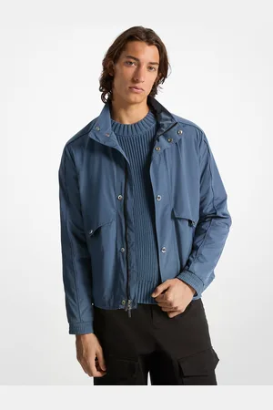 Michael Kors MK Water-Resistant Windbreaker Jacket - - Michael Kors