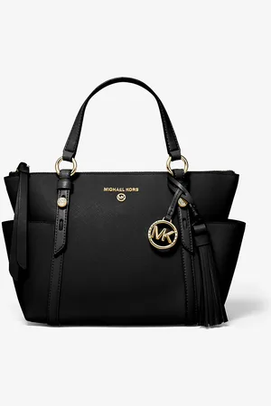 Michael Kors MK Sullivan Small Saffiano Leather Top-Zip Tote Bag - - Michael Kors
