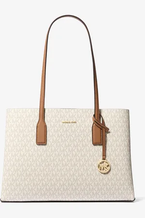 Michael Kors MK Ruthie Medium Signature Logo Tote Bag - - Michael Kors