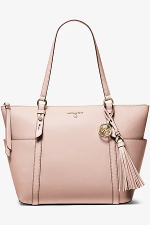 Michael Kors MK Sullivan Large Saffiano Leather Top-Zip Tote Bag - - Michael Kors