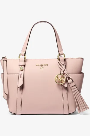 Michael Kors MK Sullivan Small Saffiano Leather Top-Zip Tote Bag - - Michael Kors